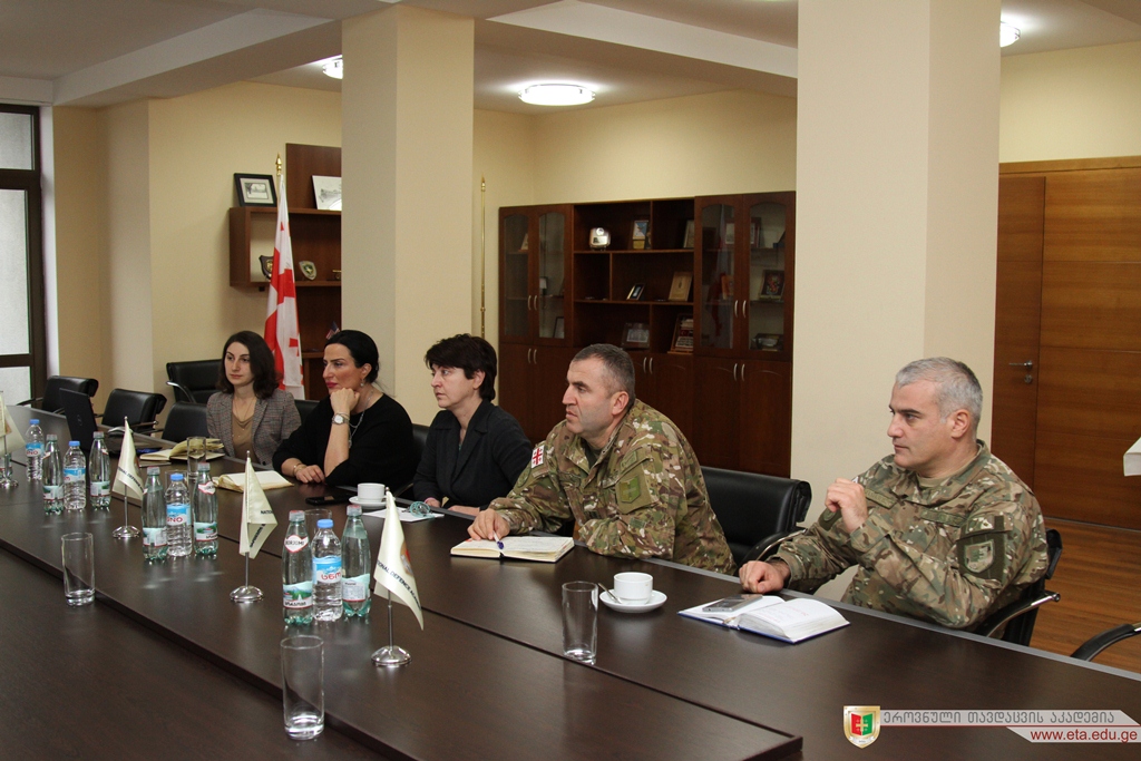 The Visit of Lithuanian Military Academy Representatives